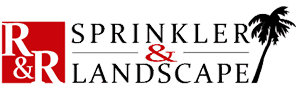 Irrigation & Landscaping | R and R logo
