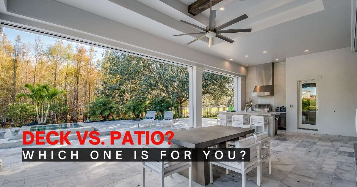Deck vs Patio Which One To Choose