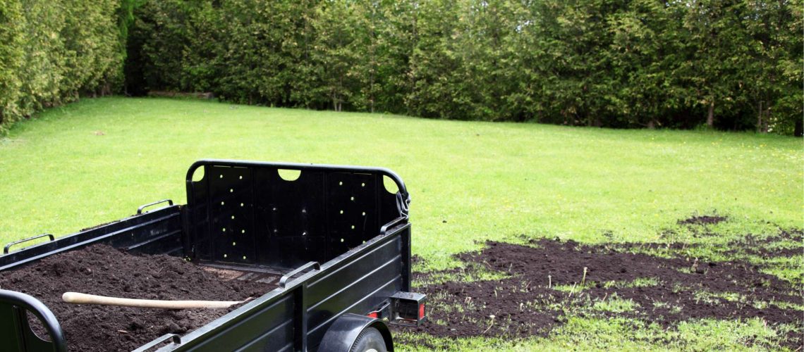 the secret to a healthier lawn compost topdressing